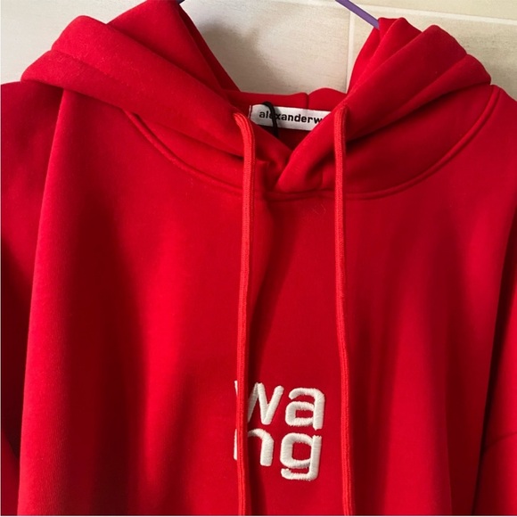 Alexander Wang Bold Red Hoodie - Picture 4 of 5